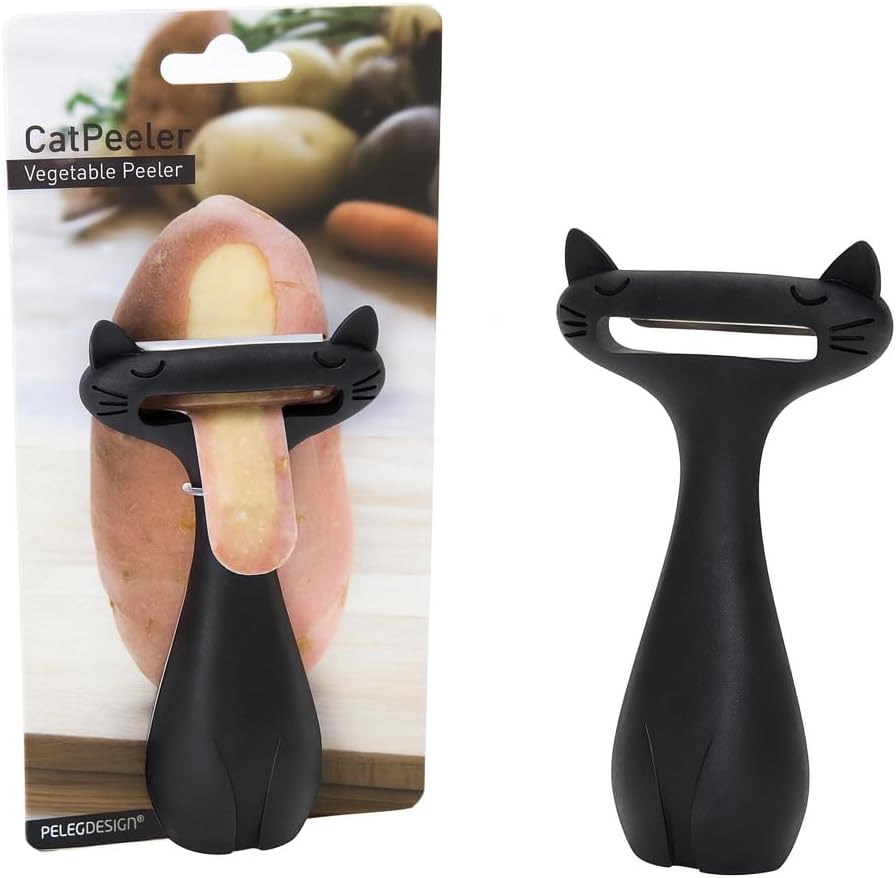 Peleg Design Catpeeler Cute Vegetable — WeirdThingsToBuy weird find