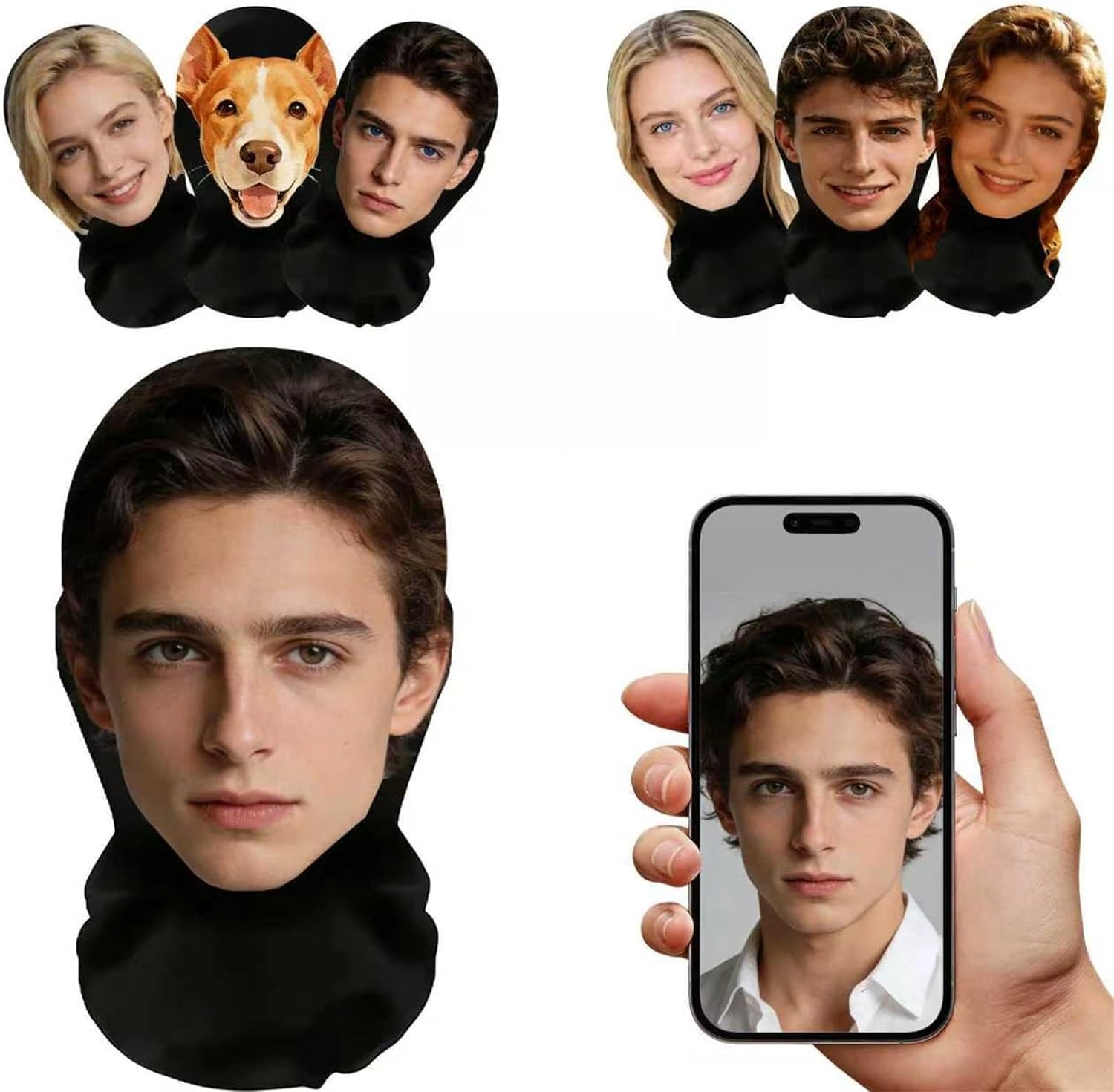 Personalized 3d Celebrity Mask — WeirdThingsToBuy weird find