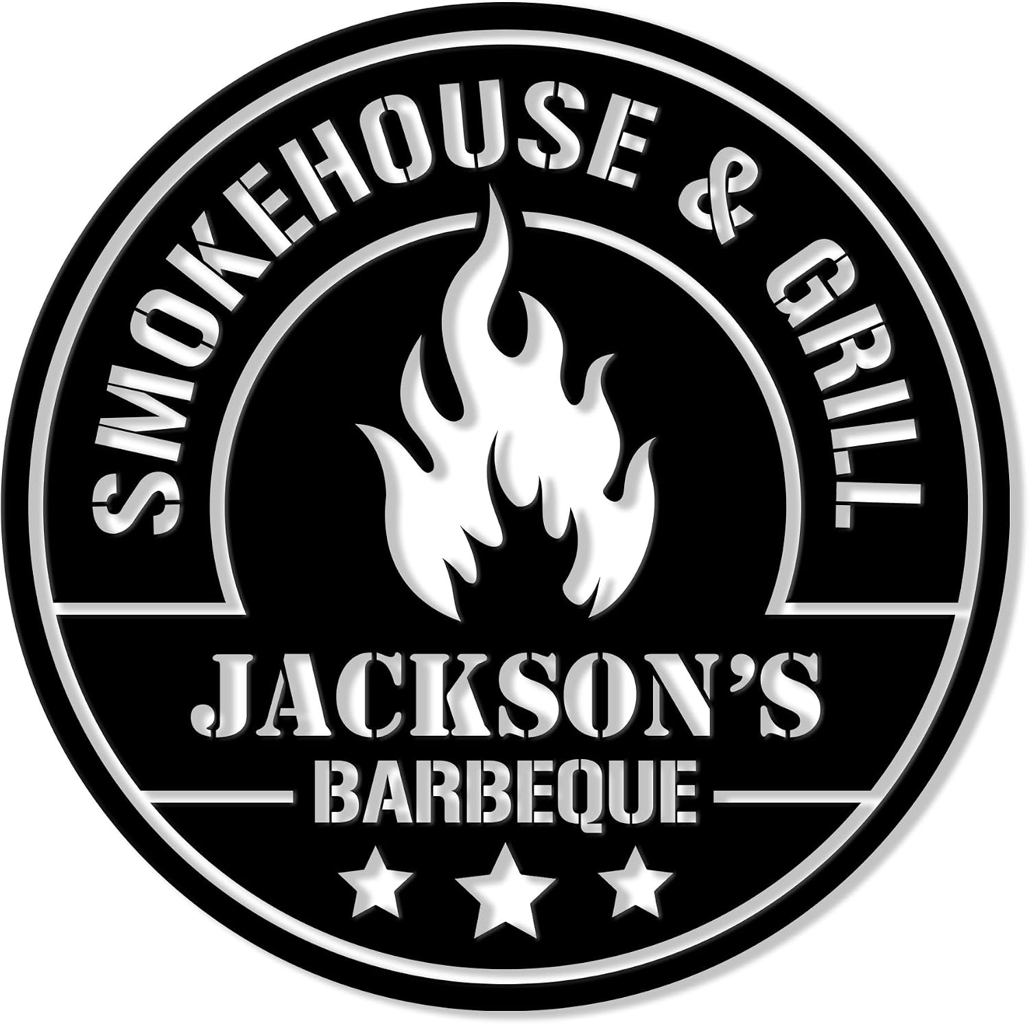 Personalized Bbq Metal Sign Situation — WeirdThingsToBuy weird find