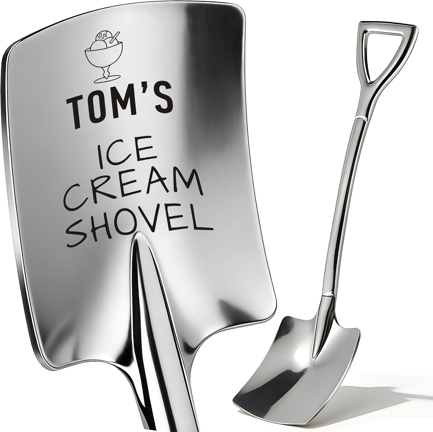 Personalized Ice Cream Shovel Custom Energy — WeirdThingsToBuy weird find