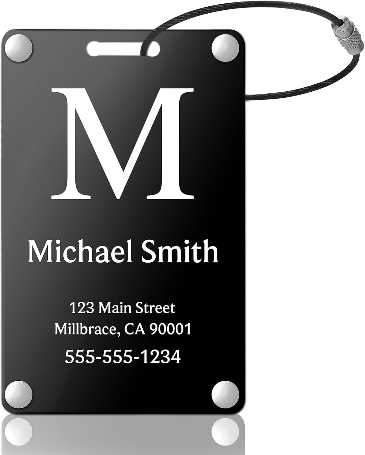 Personalized Luggage Tags Custom Metal Situation — WeirdThingsToBuy weird find