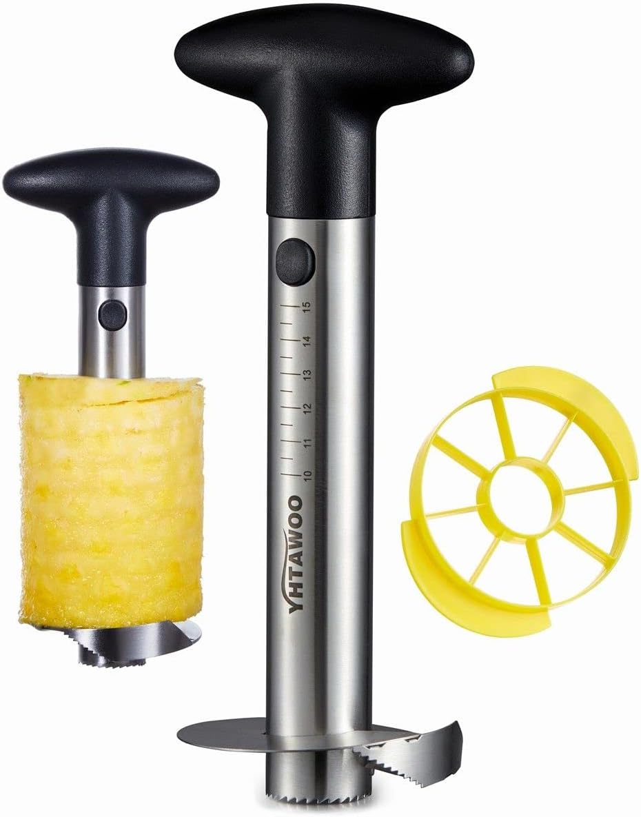 Pineapple Corer & Slicer Reinforced Energy — WeirdThingsToBuy weird find