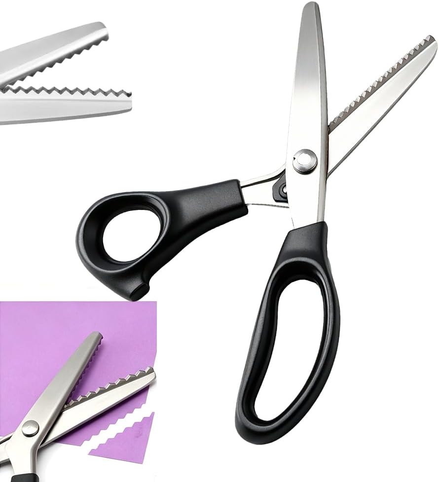 Pinking Shears Fabric Stainless Steel Situation — WeirdThingsToBuy weird find