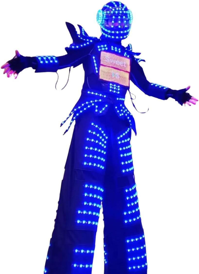 Pixels Rgb Luminous Robot Suit — WeirdThingsToBuy weird find