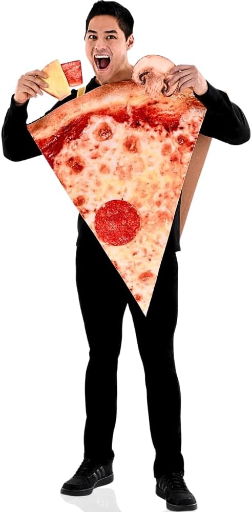 Pizza Costume w Toppings Energy — WeirdThingsToBuy weird find