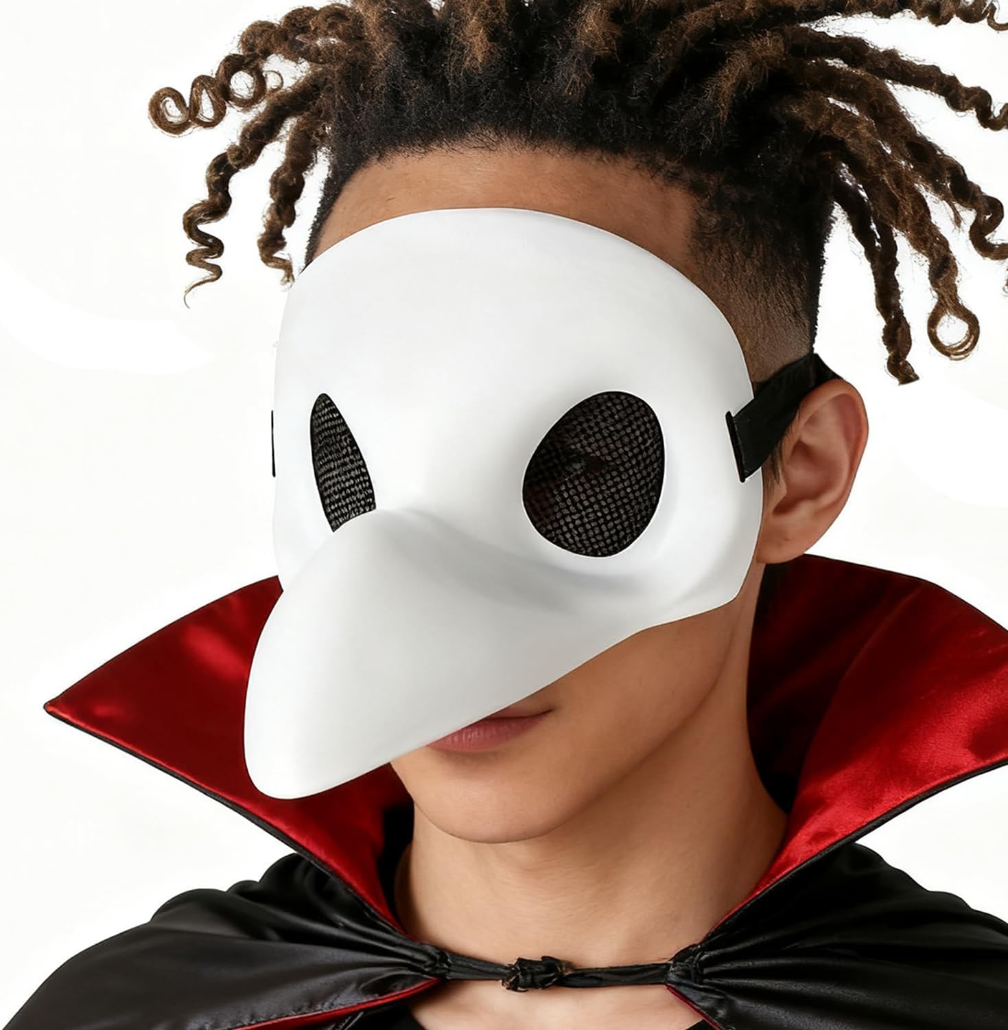 Plague Doctor Bird Mask Black — WeirdThingsToBuy weird find