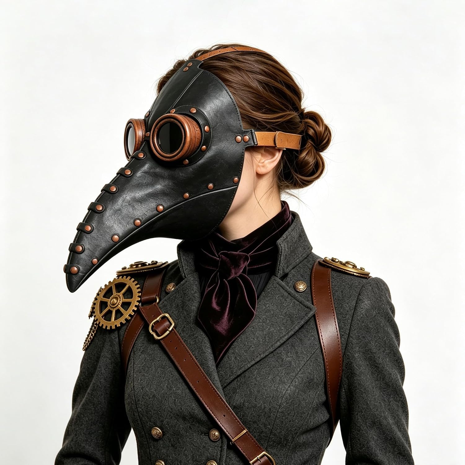 Plague Doctor Mask Steampunk Bird Energy — WeirdThingsToBuy weird find