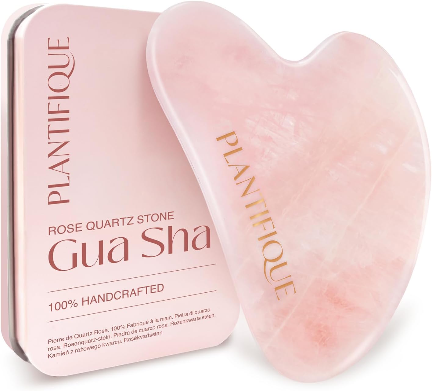 Plantifique Rose Quartz Gua Sha Situation — WeirdThingsToBuy weird find