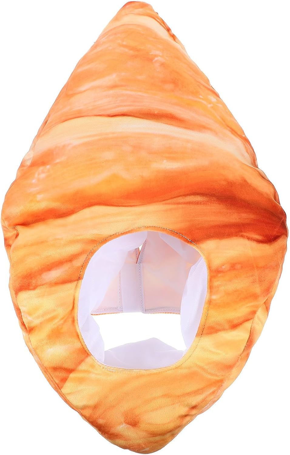 Plush Croissant Cosplay Headgear Cartoon Energy — WeirdThingsToBuy weird find