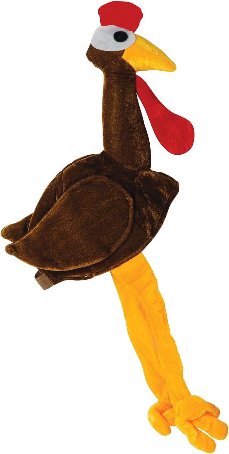Plush Gobbler Turkey Hat Situation — WeirdThingsToBuy weird find