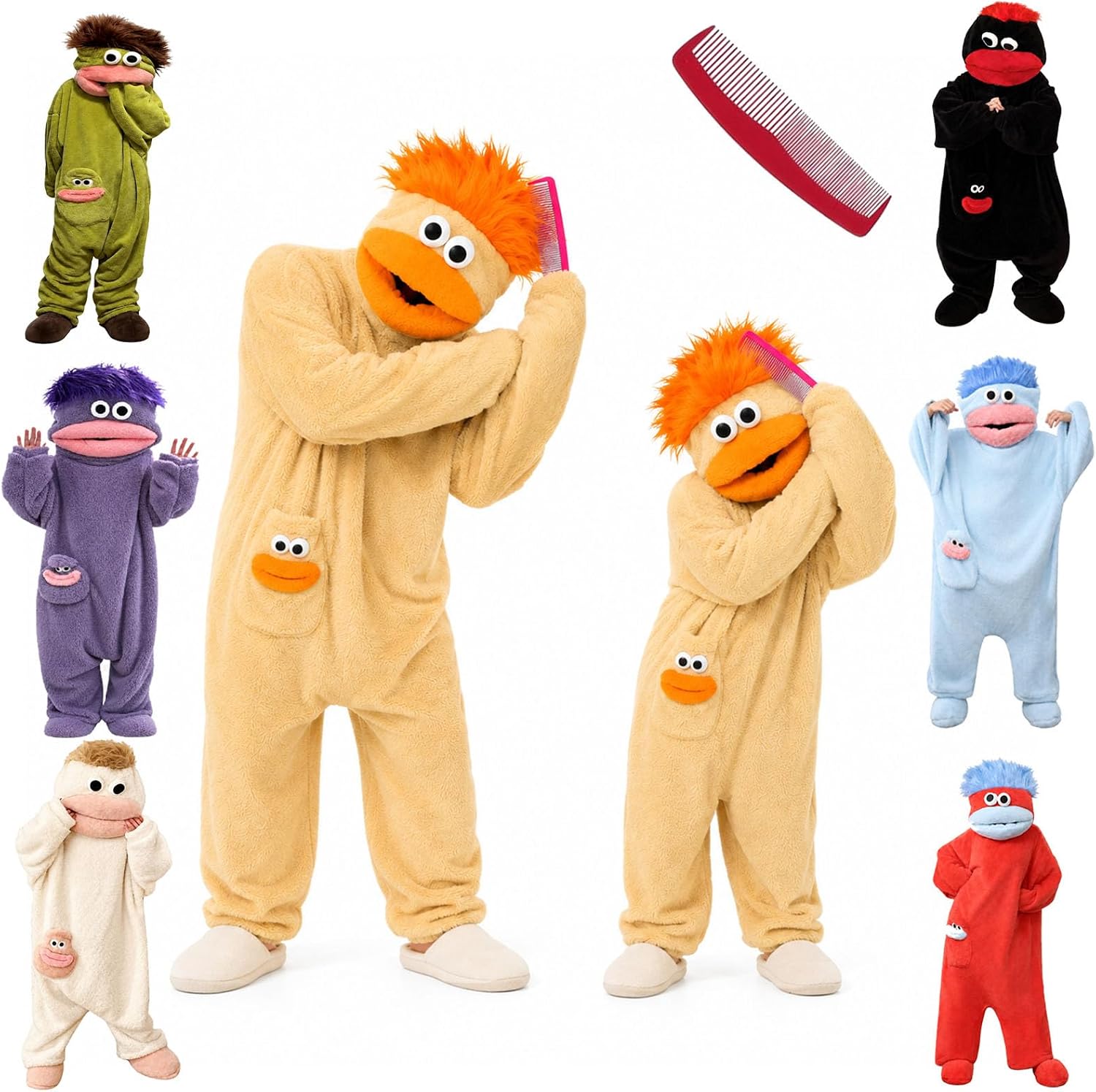 Plush Monster Costume Set Parent Situation — WeirdThingsToBuy weird find