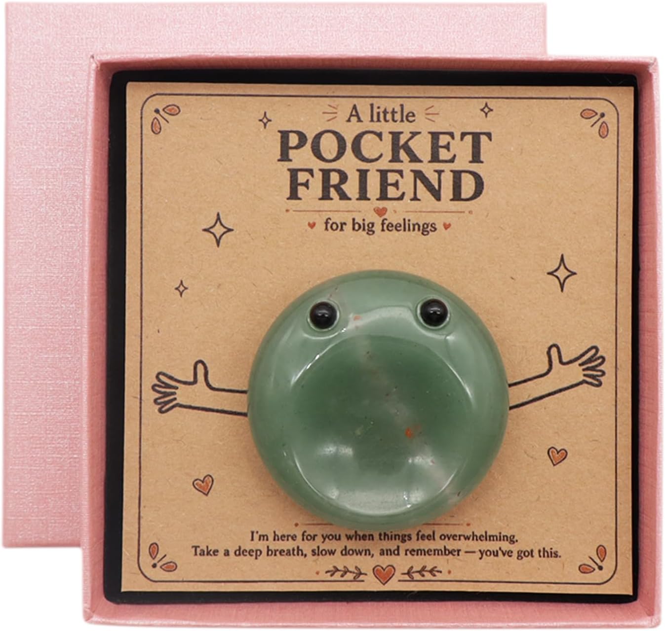 Pocket Hug Gift Worry Stone Energy — WeirdThingsToBuy weird find