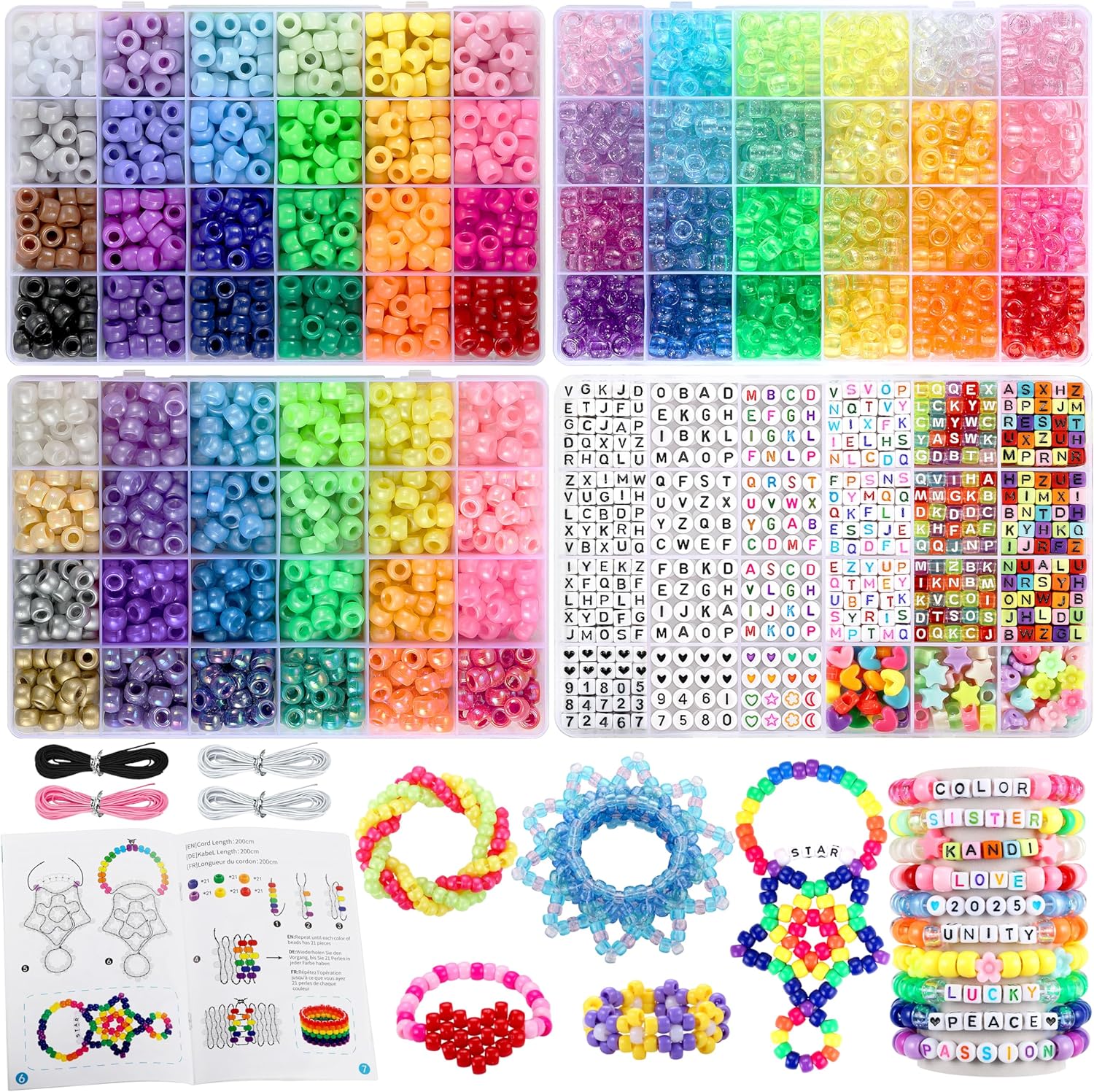 Pony Beads Bracelets 4026 72 Situation — WeirdThingsToBuy weird find