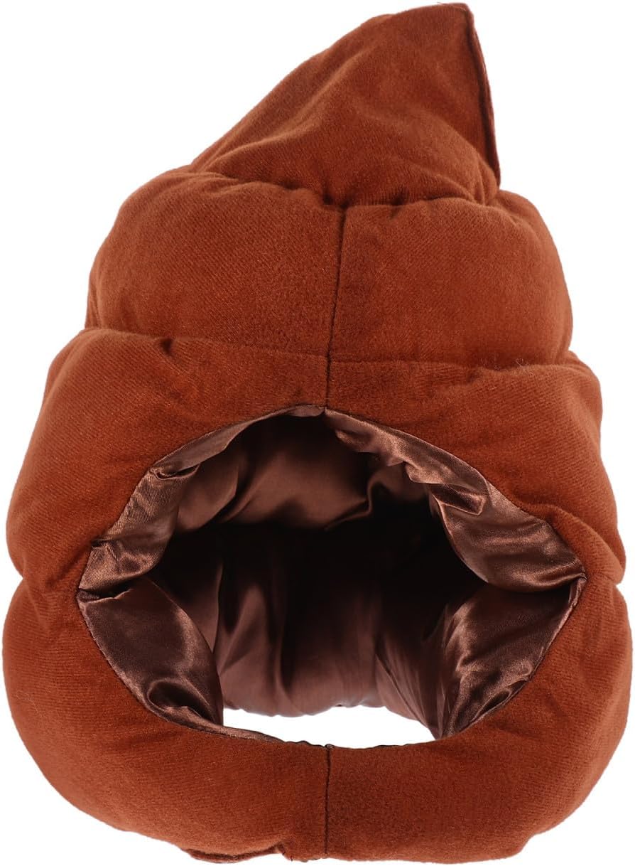 Poop Hat Carnival Head Decor Energy — WeirdThingsToBuy weird find