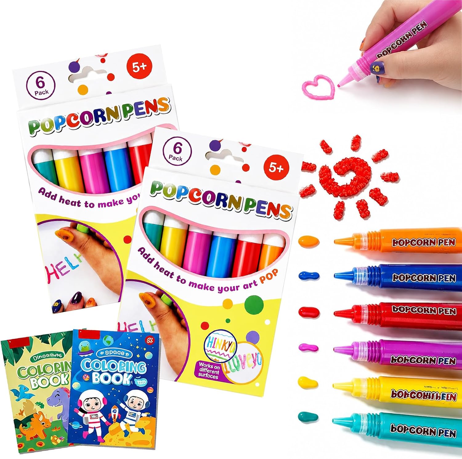Popcorn Pens Puffy Popcorn Pens Situation — WeirdThingsToBuy weird find