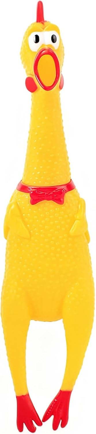 Poplay Screaming Chicken Squeaky Chicken Situation — WeirdThingsToBuy weird find