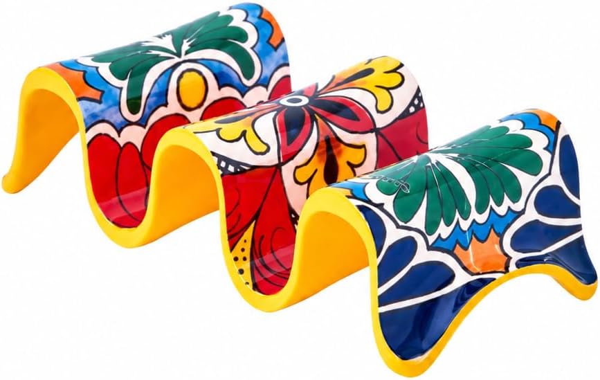 Prepara Multiple Taco Holder Yellow Situation — WeirdThingsToBuy weird find