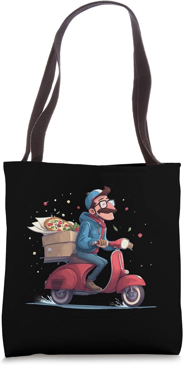 Pretty Delivery Scooter & Pizza Situation — WeirdThingsToBuy weird find