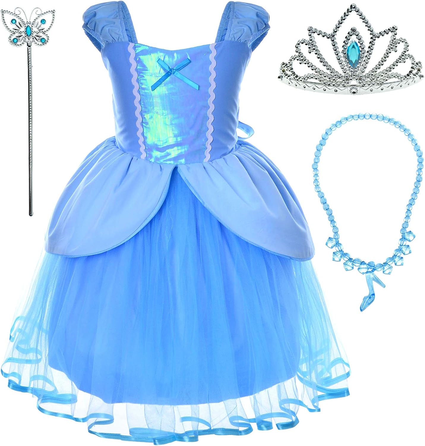 Princess Cinderella Costume Girls Dress — WeirdThingsToBuy weird find
