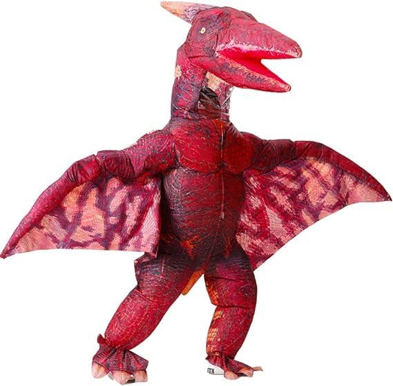Pterodactyl Inflatable Suit Dinosaur Costume Energy — WeirdThingsToBuy weird find