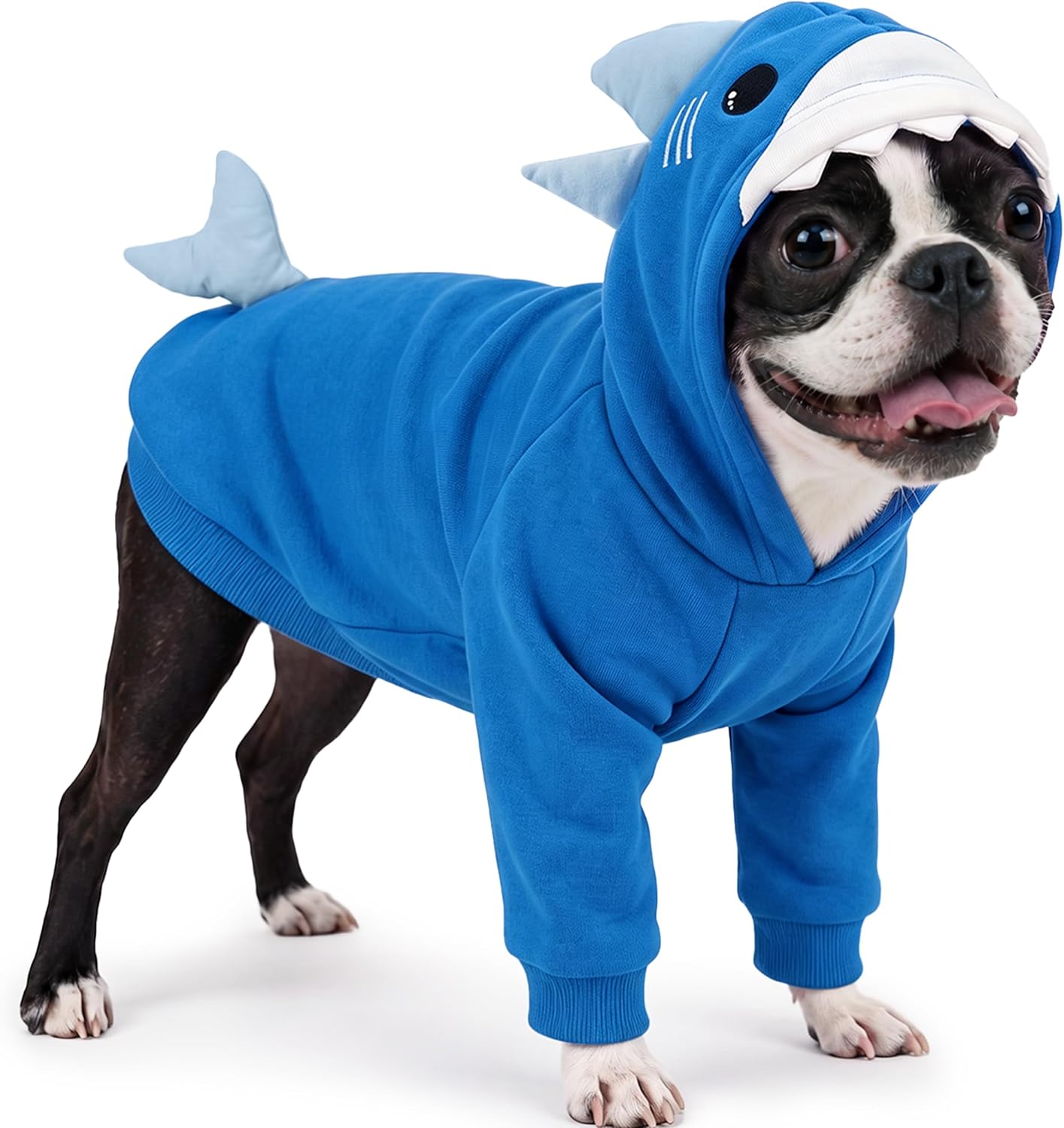 Pumyporeity Shark Hoodie Dogs Warm Energy — WeirdThingsToBuy weird find