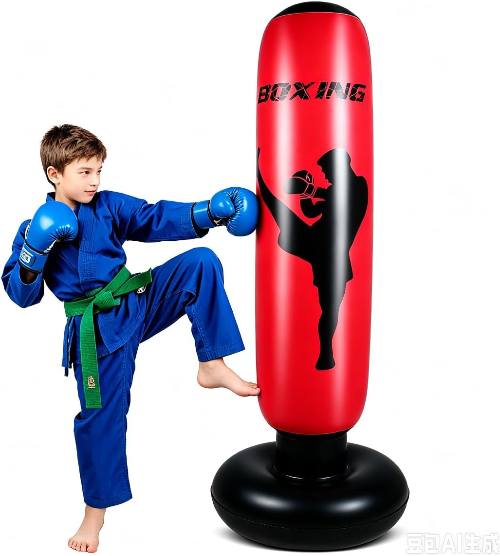 Punching Bag Kids Free Standing — WeirdThingsToBuy weird find