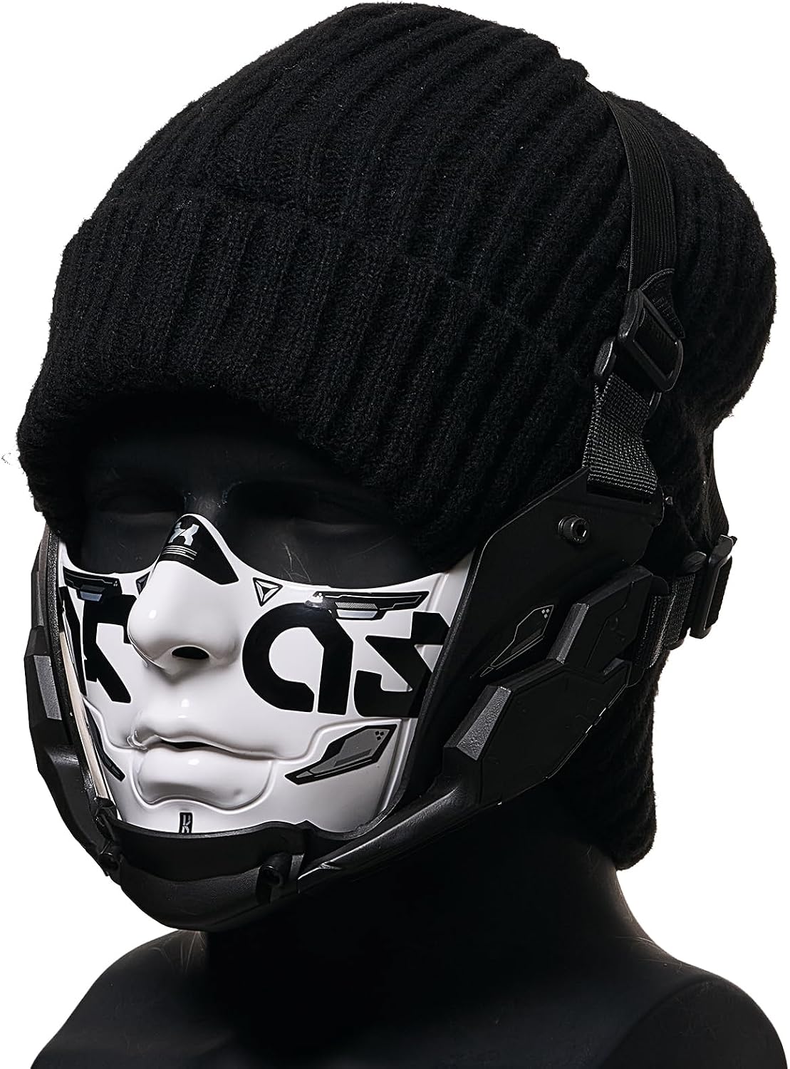 Punk Half Face Mask Futuristic Situation — WeirdThingsToBuy weird find