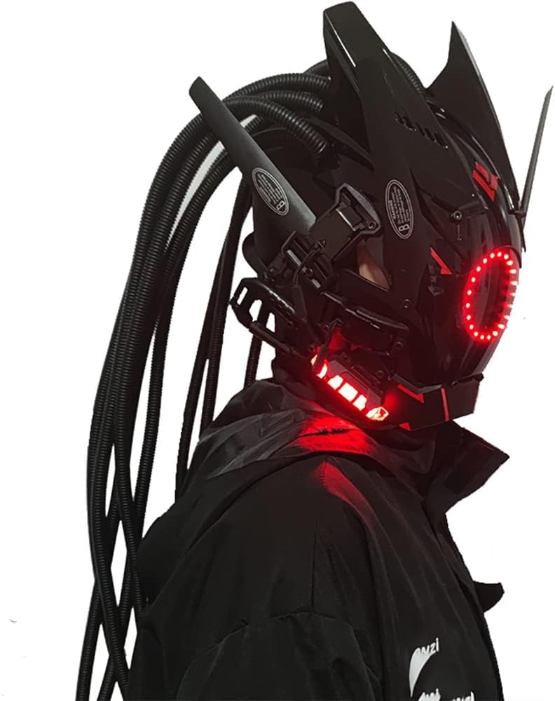 Punk Mask Cosplay Men Round Energy — WeirdThingsToBuy weird find