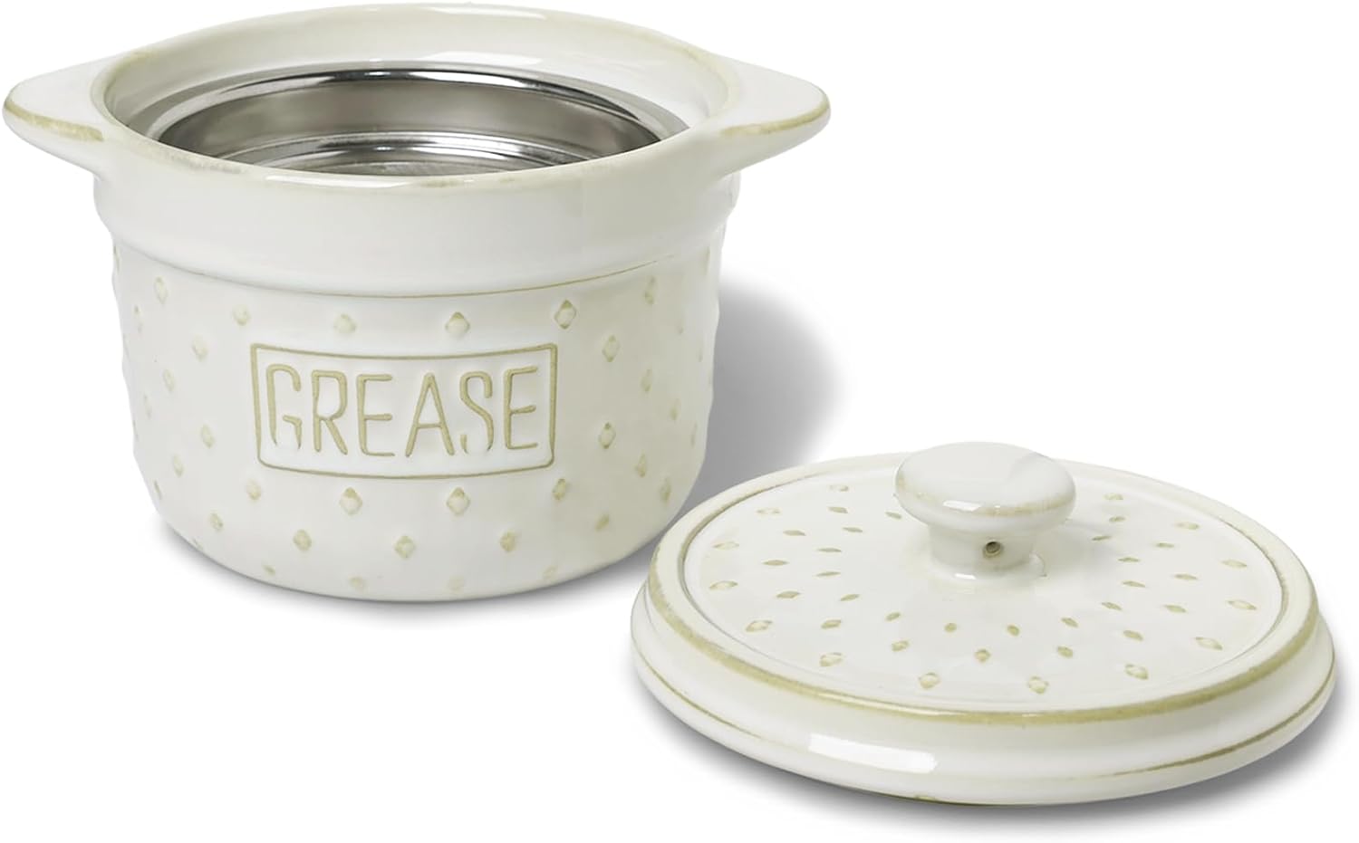 Quxija Ceramic Bacon Grease Container Situation — WeirdThingsToBuy weird find