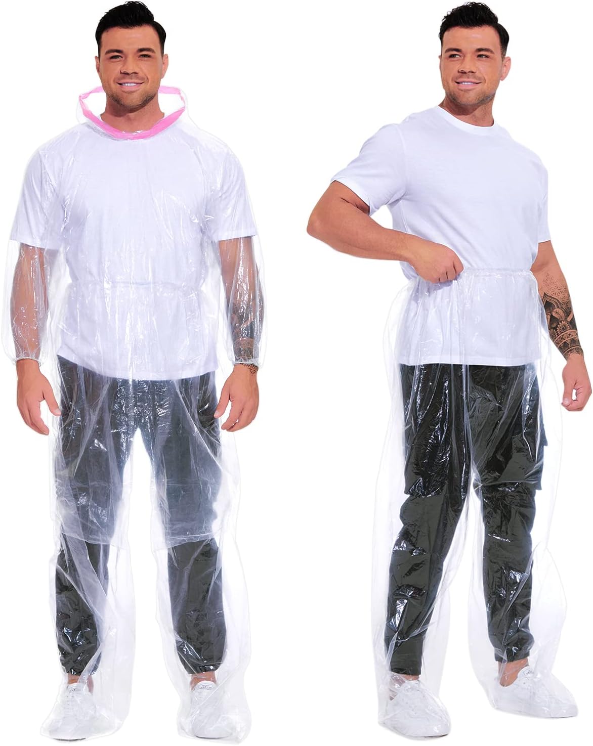 Raincoat Set Disposable 2 Pack — WeirdThingsToBuy weird find