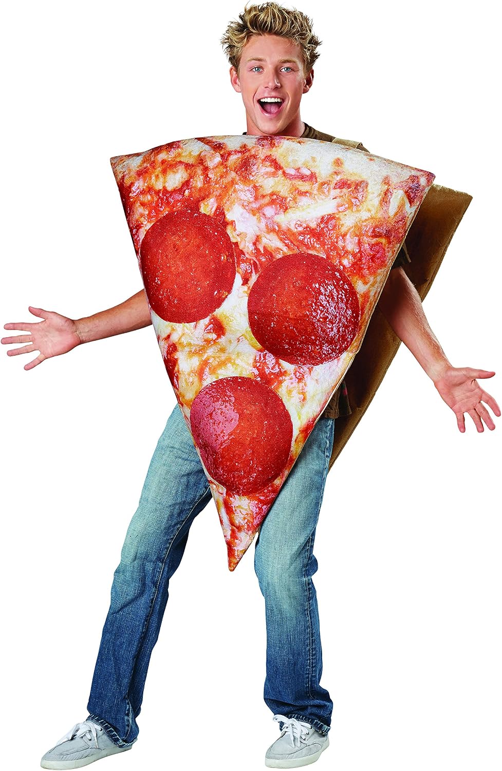 Realistic Pizza Slice Costume — WeirdThingsToBuy weird find