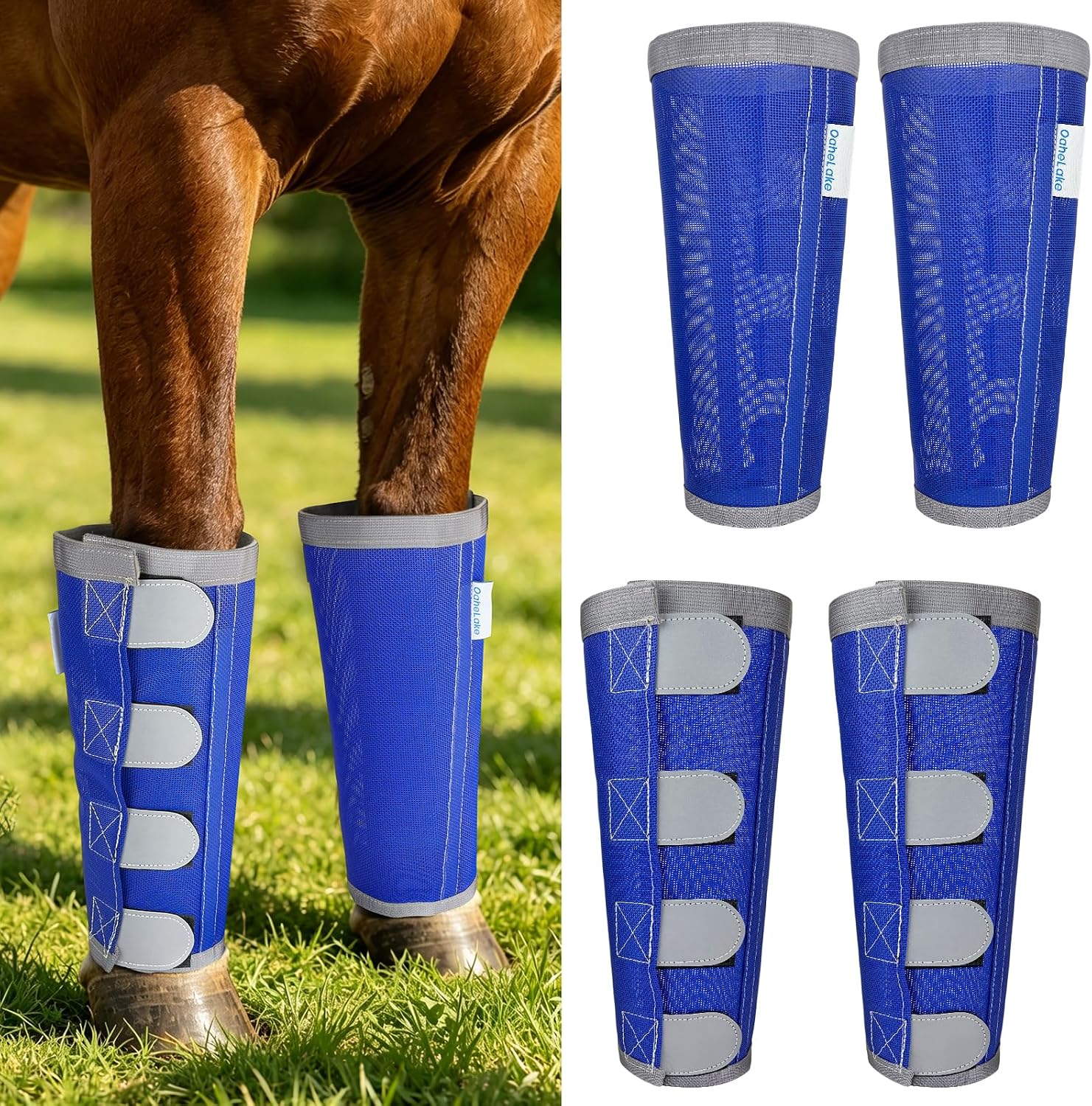 Reflective Horse Fly Boots Loose — WeirdThingsToBuy weird find
