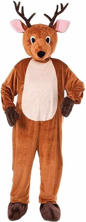 Reindeer Mascot Costume Deer Character Energy — WeirdThingsToBuy weird find