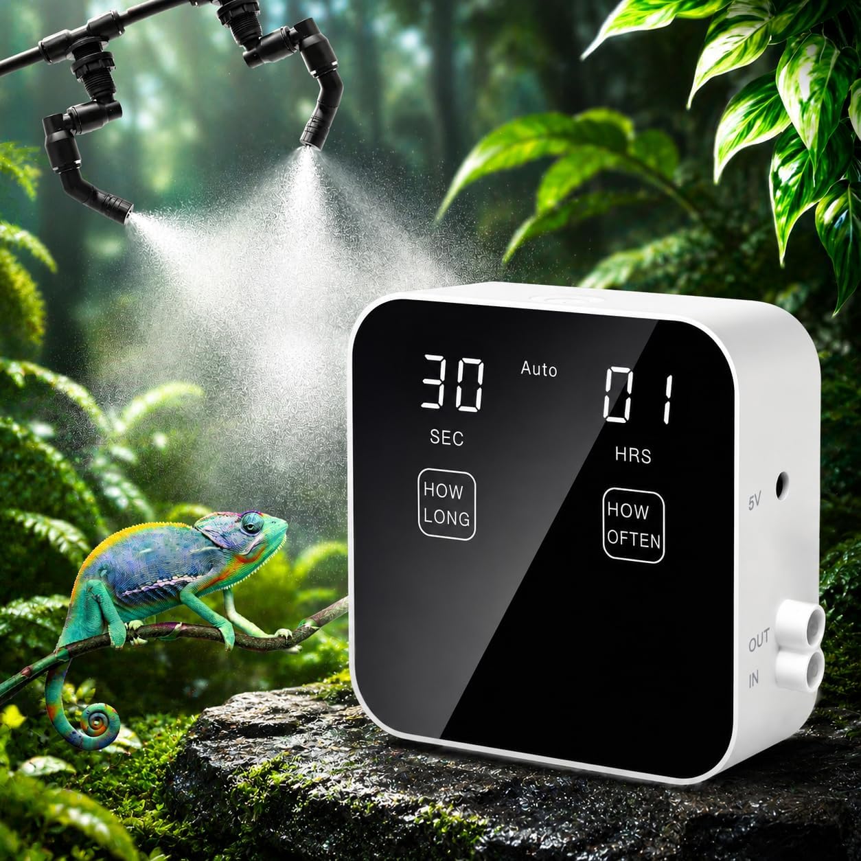 Reptile Mister Automatic Timer Quiet Situation — WeirdThingsToBuy weird find