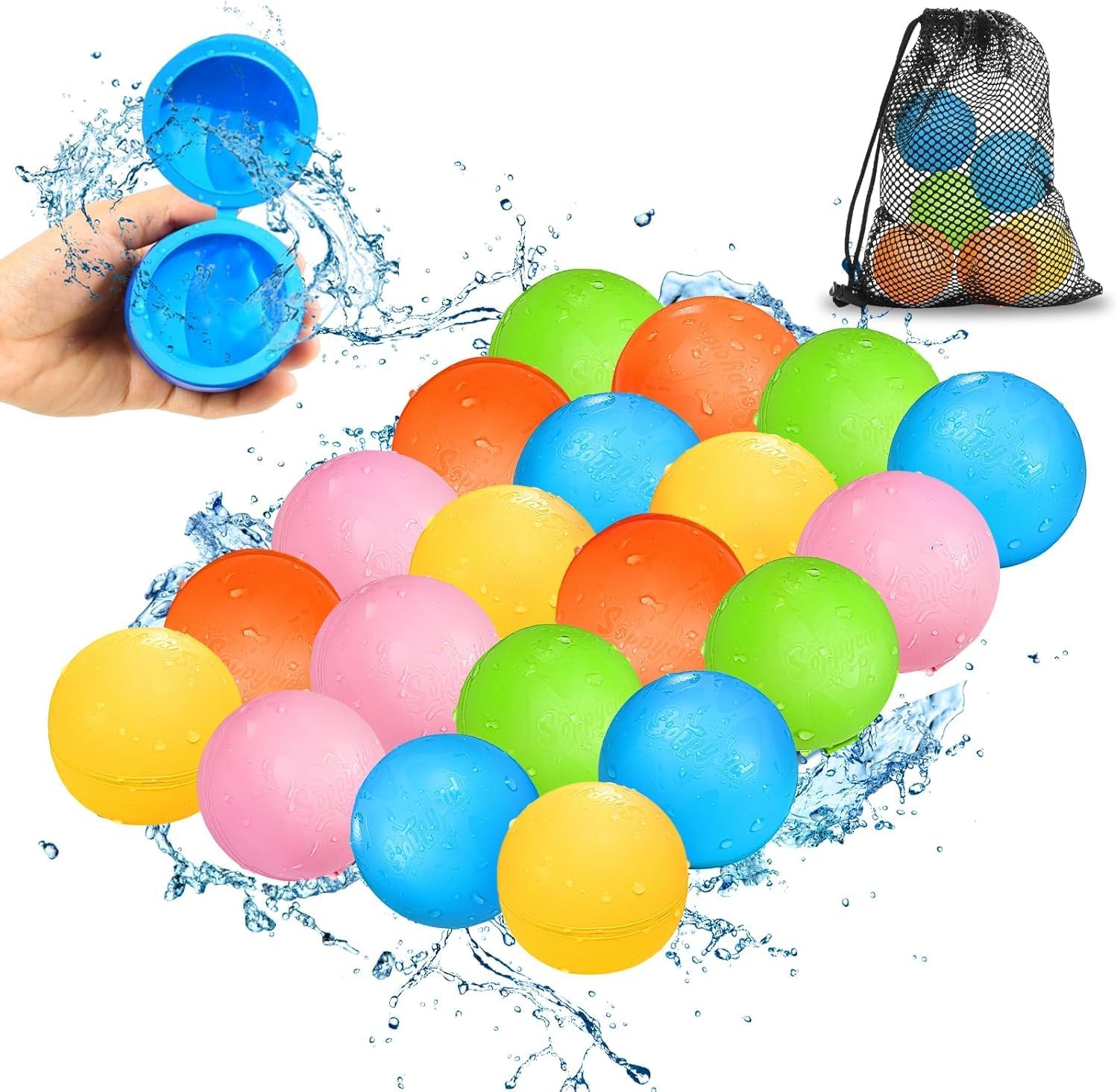 Reusable Water Balloons — WeirdThingsToBuy weird find