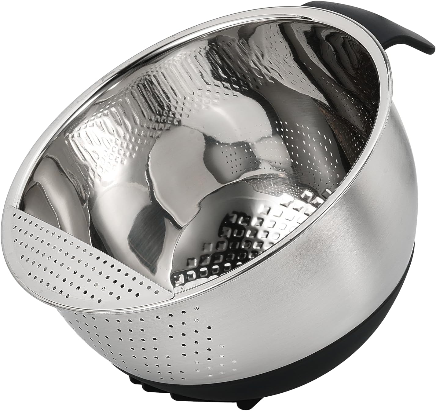 Rice Washing Bowl Strainer Stainless Energy — WeirdThingsToBuy weird find