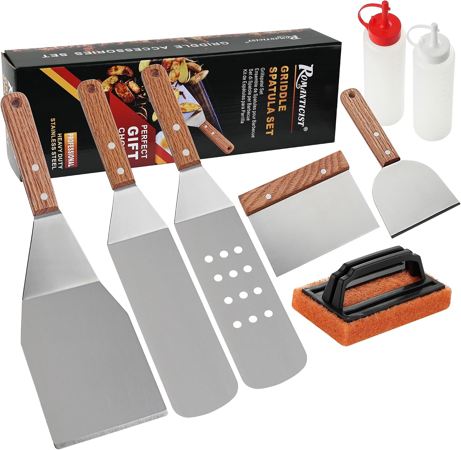 Romanticist 8pc Professional Stainless — WeirdThingsToBuy weird find