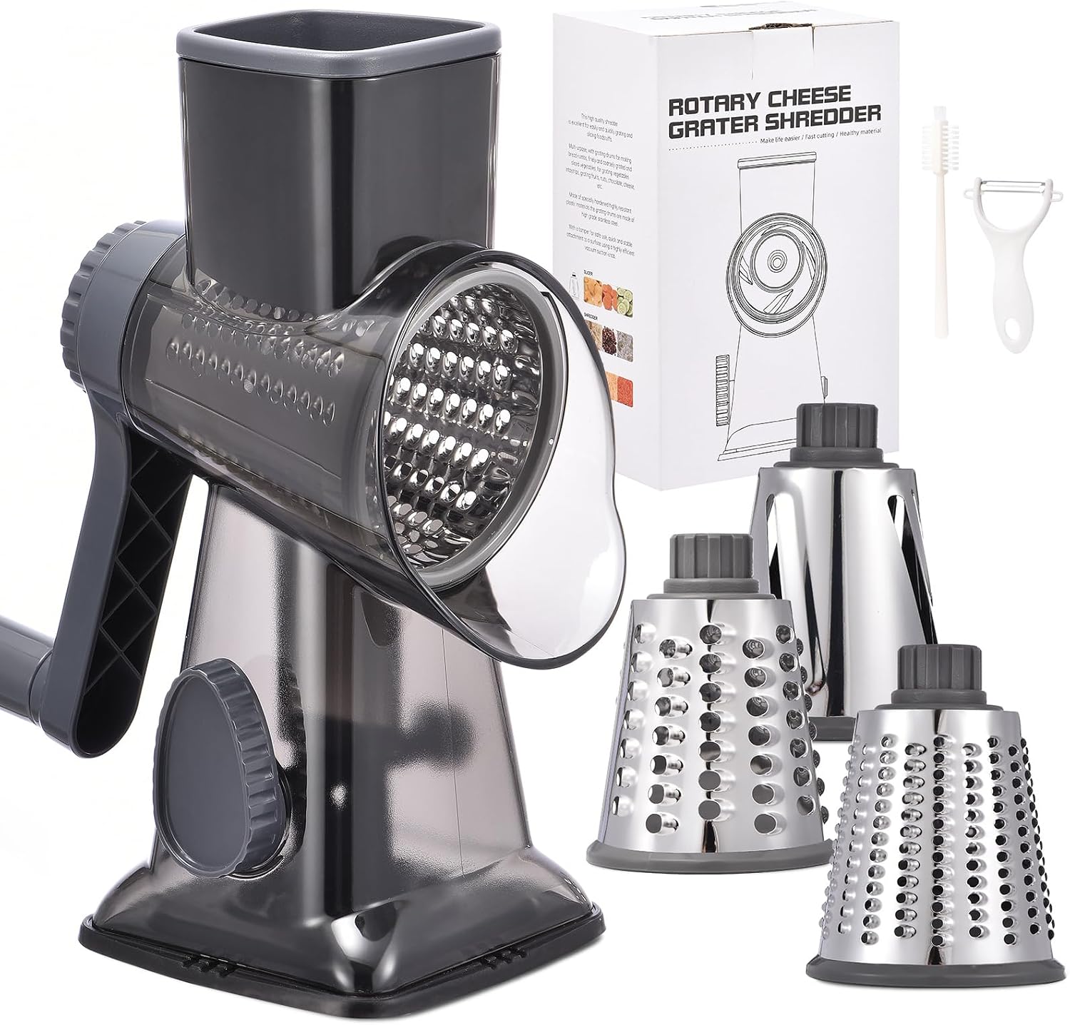 Rotary Cheese Grater Handle Kitchen Situation — WeirdThingsToBuy weird find