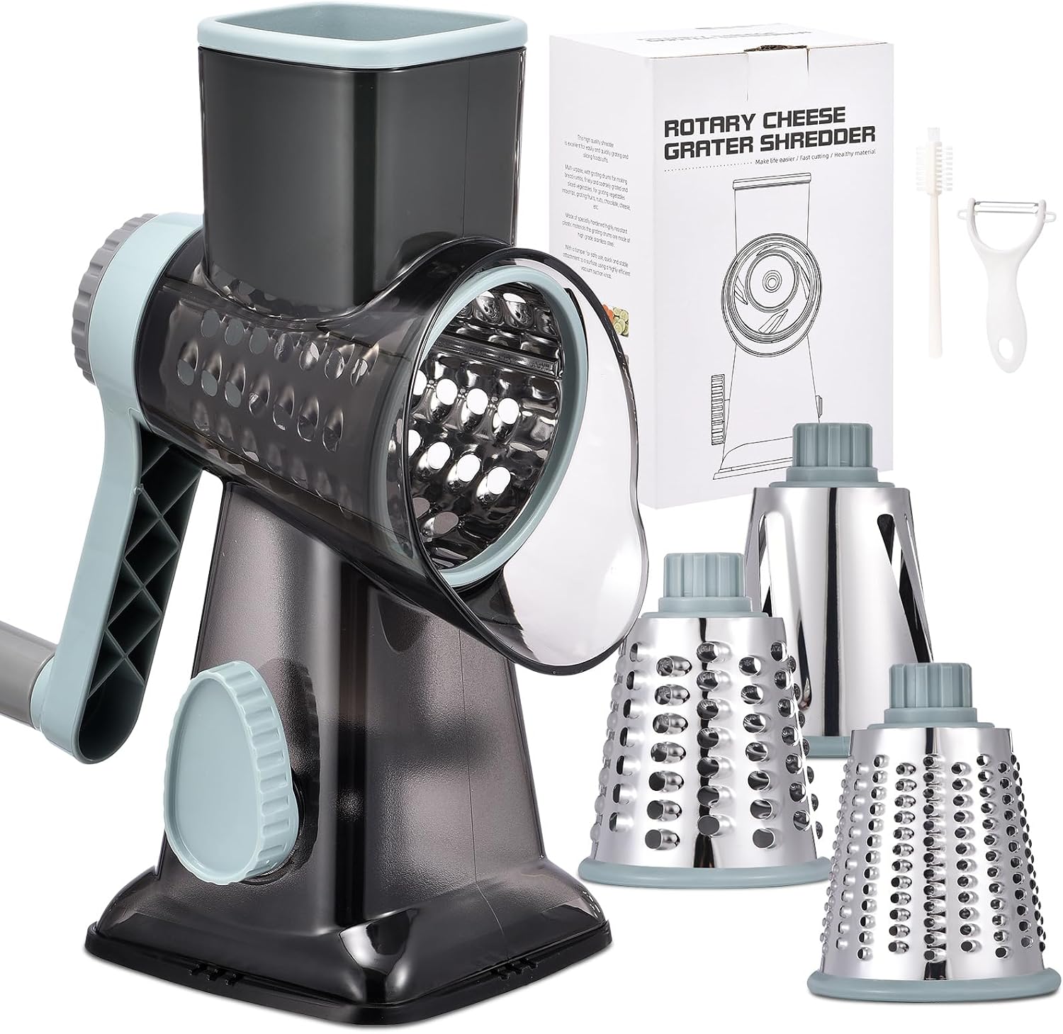 Rotary Cheese Grater Handle Kitchen Situation — WeirdThingsToBuy weird find