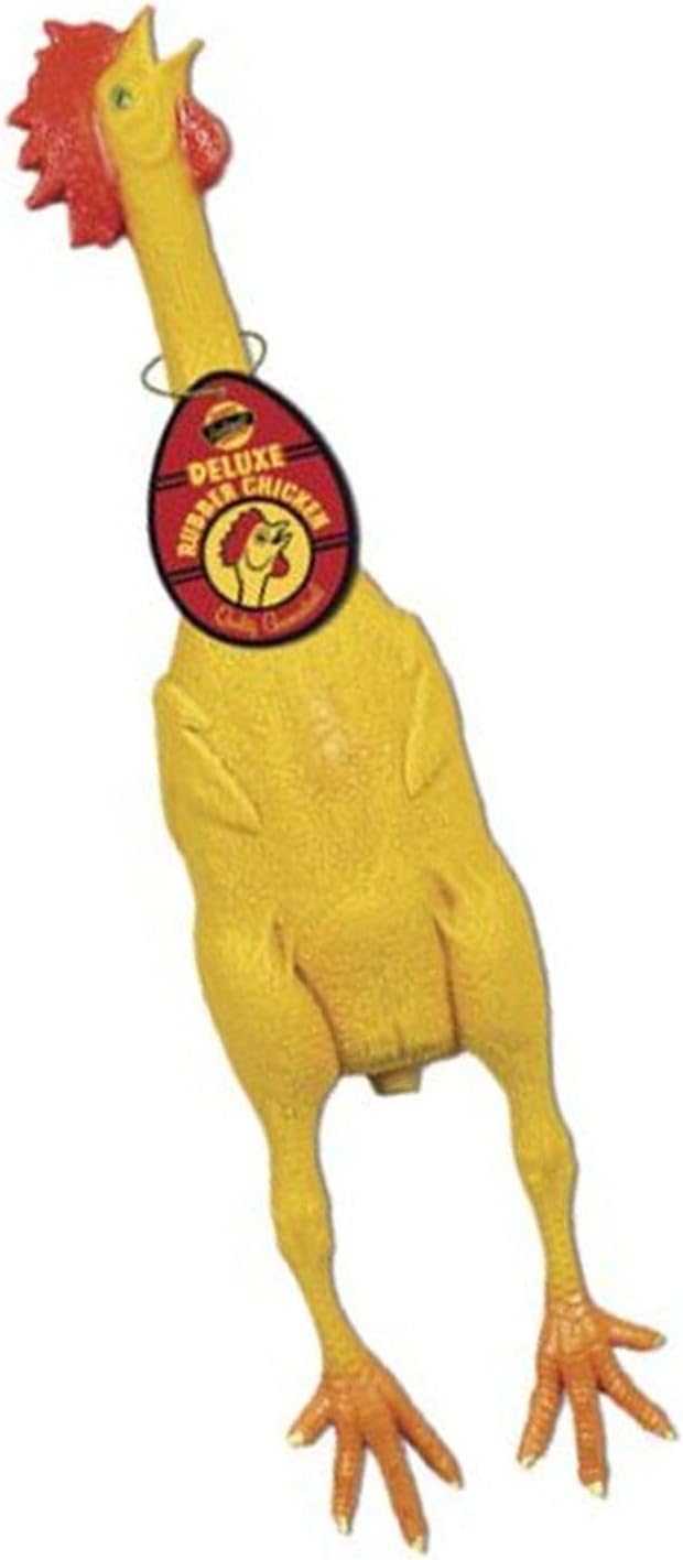 Classic Rubber Chicken of Chaos — WeirdThingsToBuy weird find