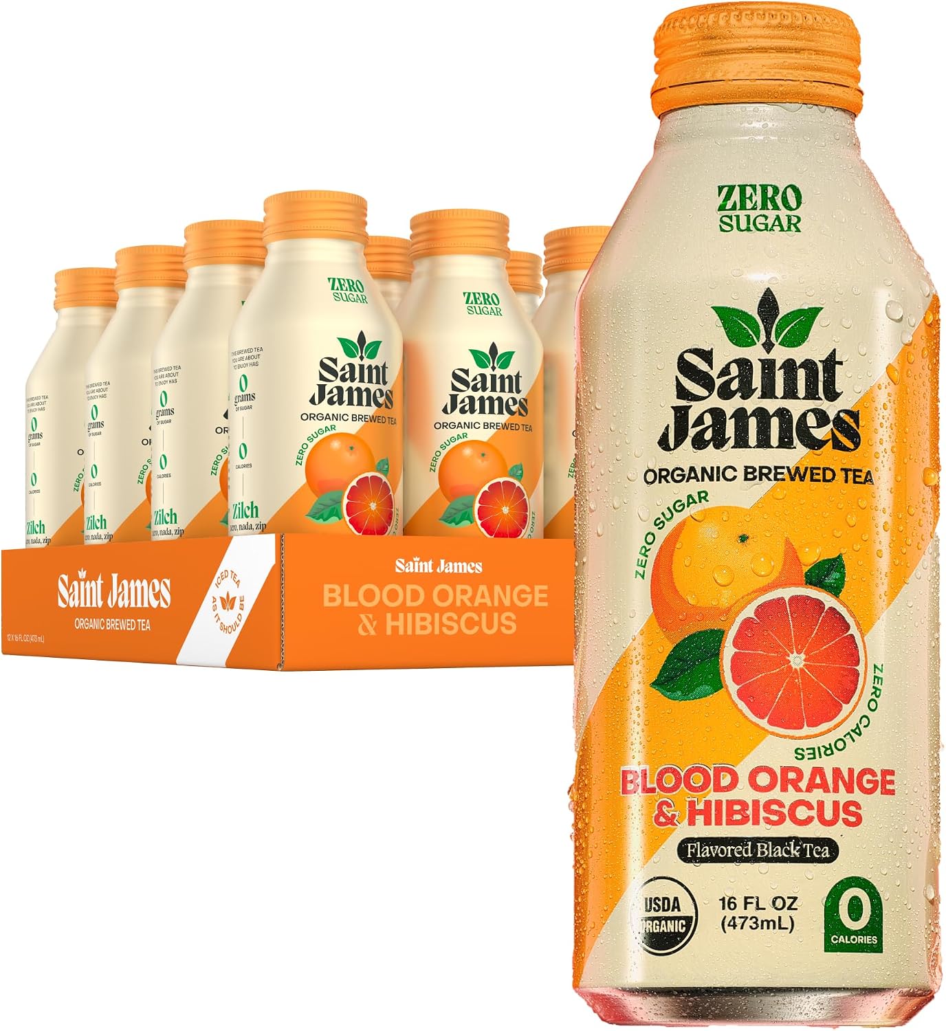 Saint James Iced Tea Organic Situation — WeirdThingsToBuy weird find