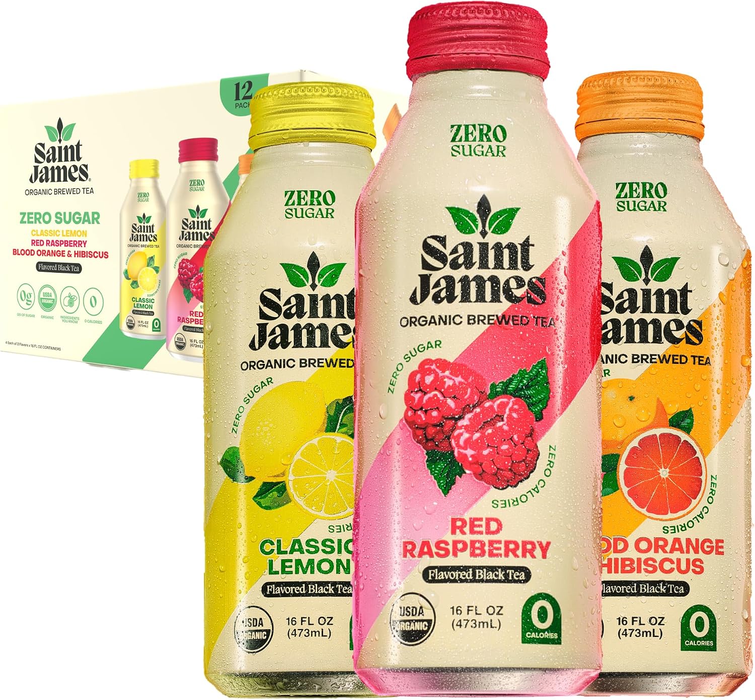Saint James Iced Tea Organic Situation — WeirdThingsToBuy weird find