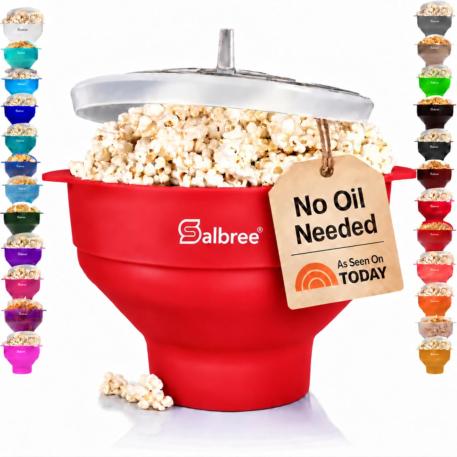 Salbree Collapsible Silicone Microwave — WeirdThingsToBuy weird find