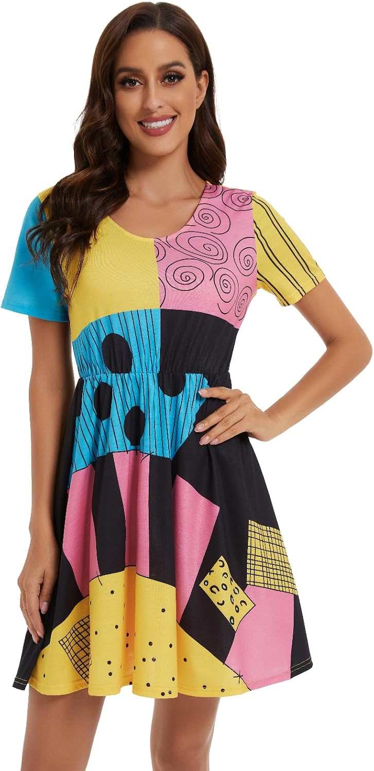 Sally Costume Women Halloween Short Energy — WeirdThingsToBuy weird find