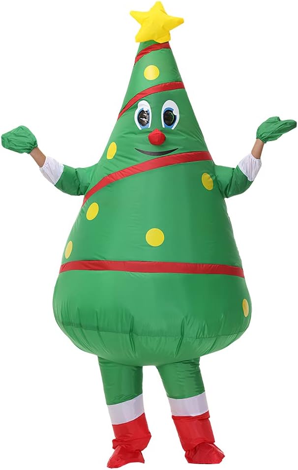 Santa Claus Inflatable Costume Situation — WeirdThingsToBuy weird find