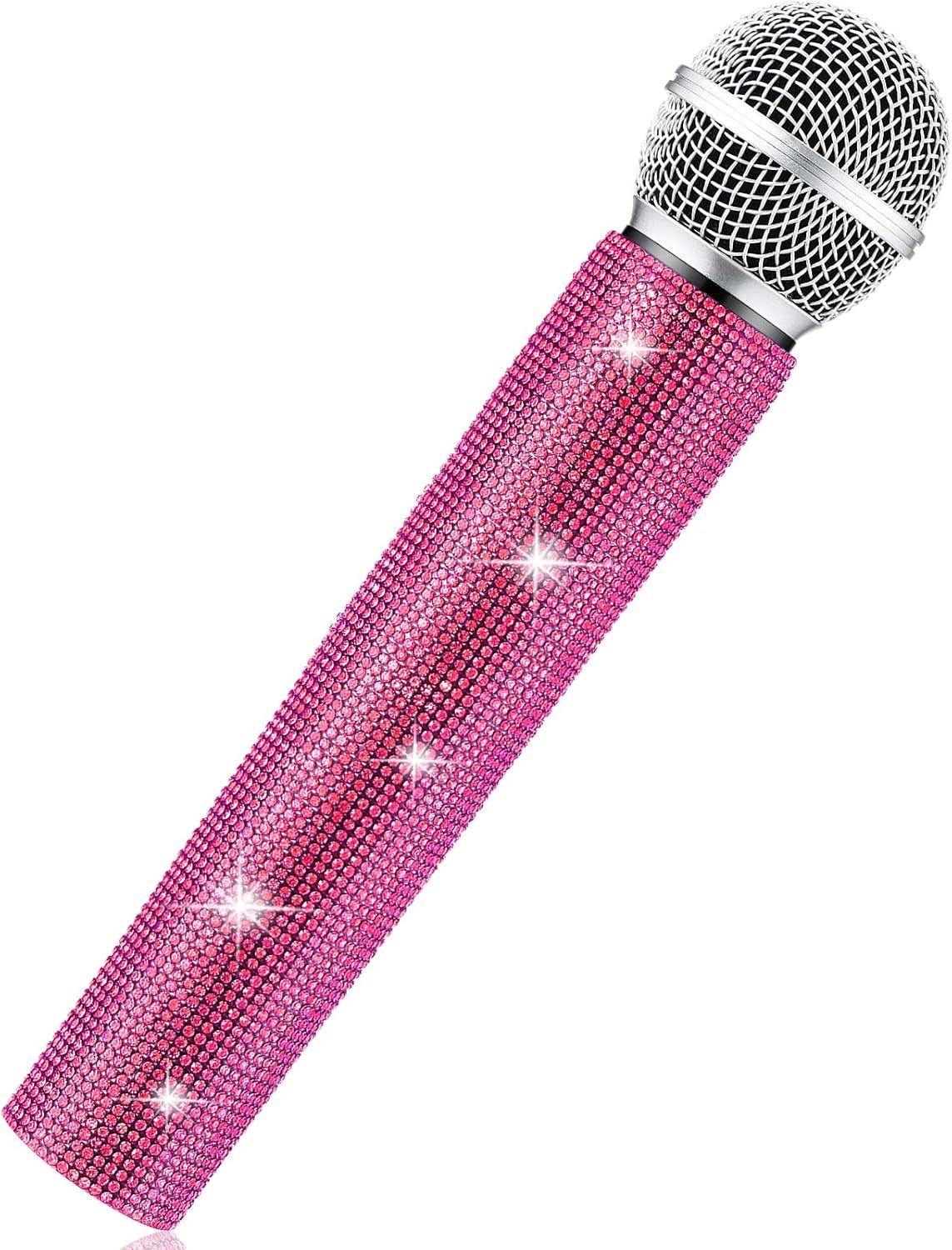 Sanwuta Fake Microphone Prop Sparkly — WeirdThingsToBuy weird find
