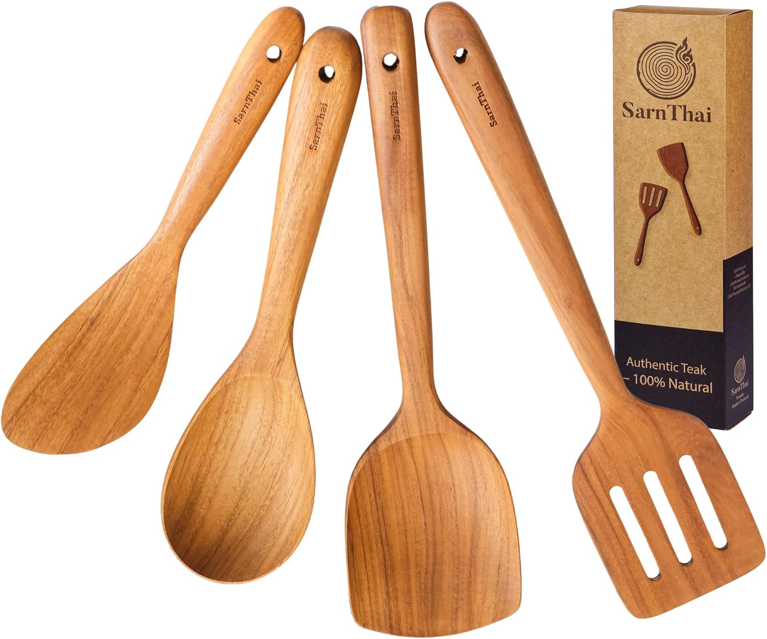 Sarnthai Premium Teak Kitchen Utensil Situation — WeirdThingsToBuy weird find