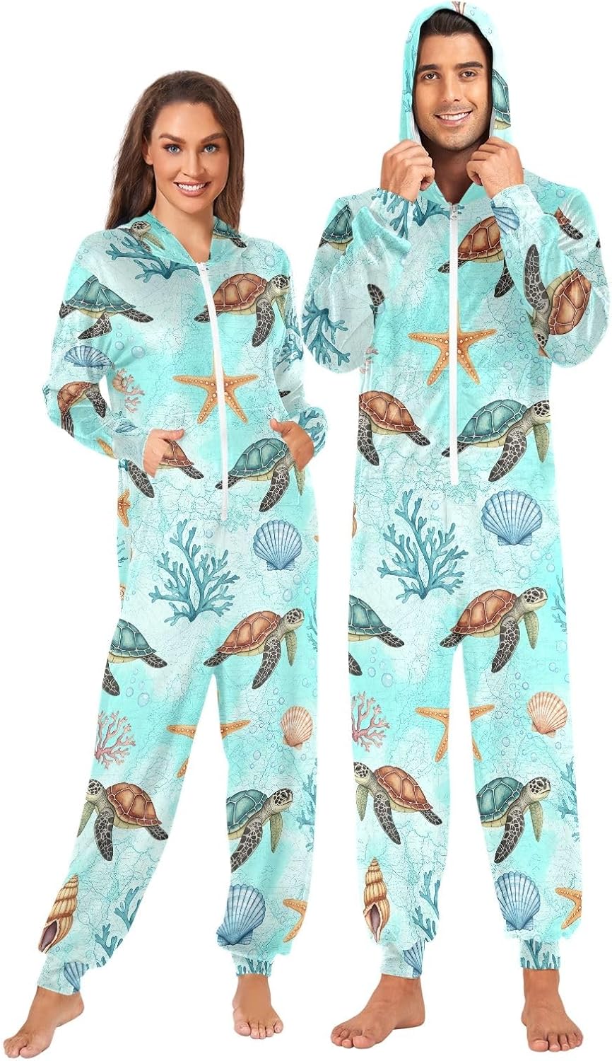 Sea Turtles Blue Zipper One Energy — WeirdThingsToBuy weird find