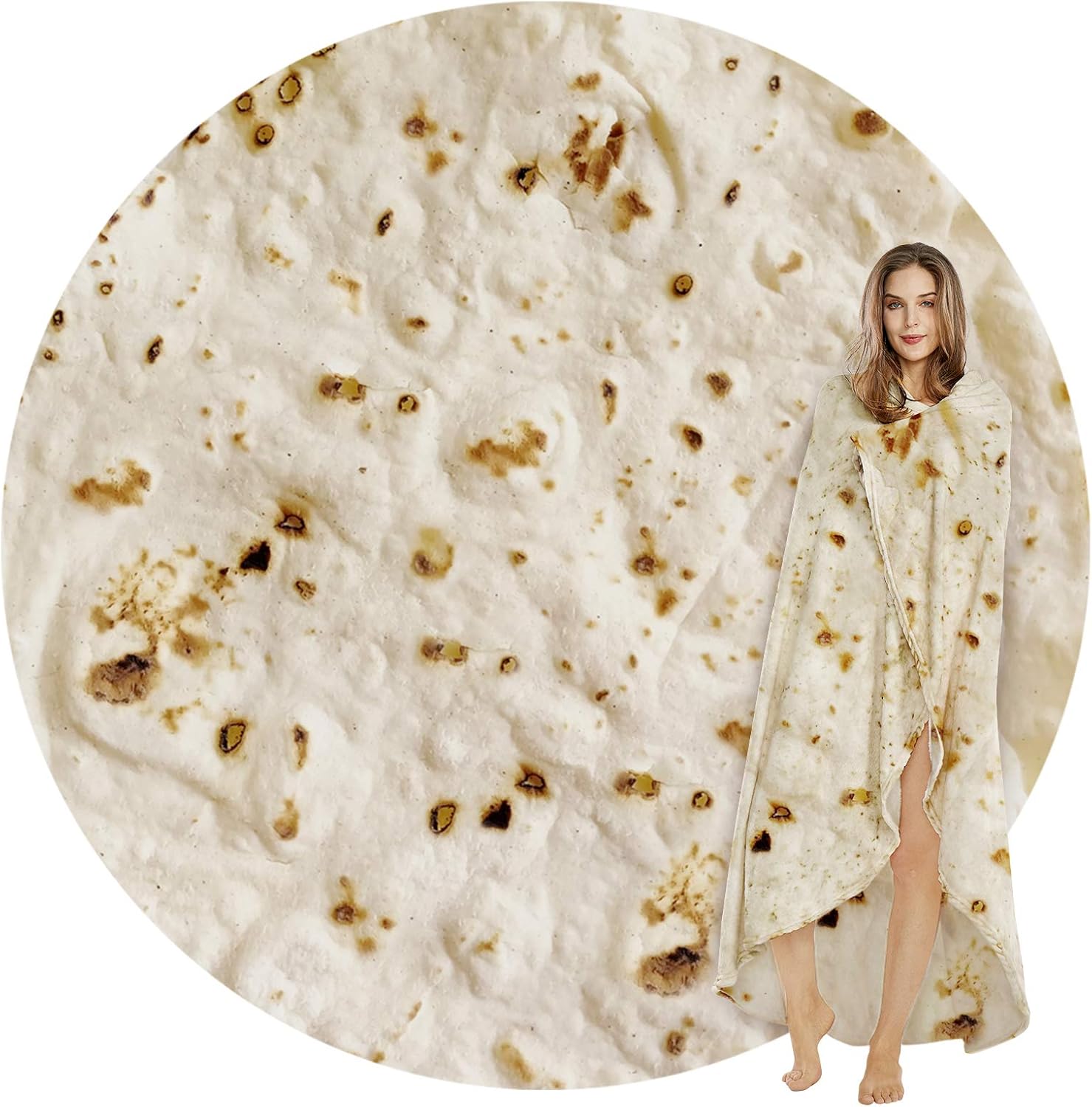 Searoomy Burrito Tortilla Blanket Funny Situation — WeirdThingsToBuy weird find