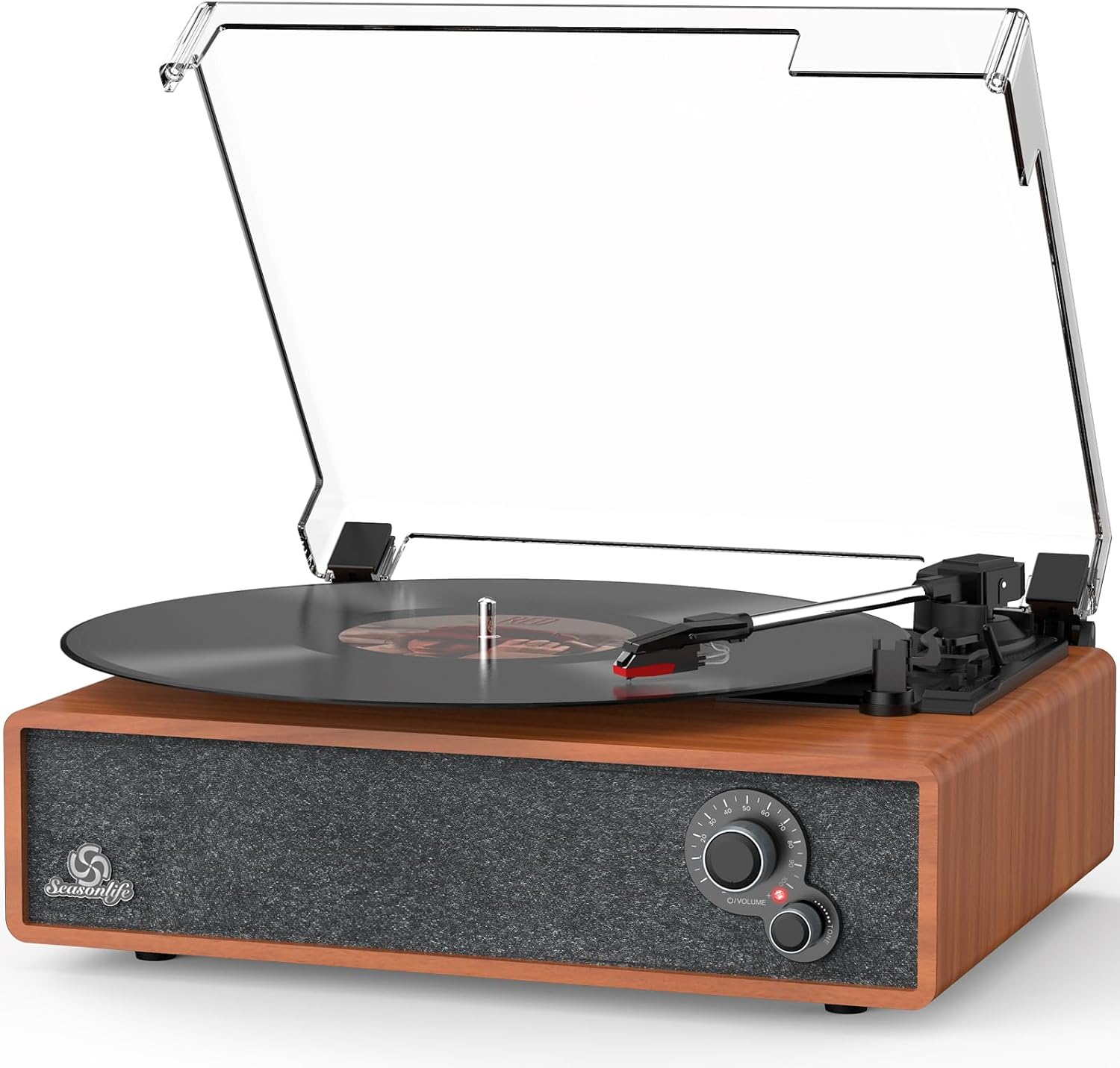 Seasonlife Retro Vinyl Record Player Situation — WeirdThingsToBuy weird find